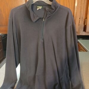 Outdoor Life Men's Dark Blue Zip-Up Sweater